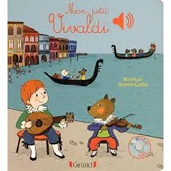 livre mon petit vivaldi - sonore avec 6 puces - dès 1 an
