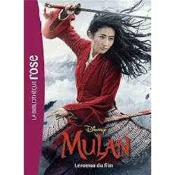 livre mulan - le roman du film