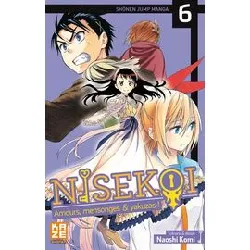 livre nisekoi - amours, mensonges et yakuzas ! t06