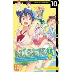 livre nisekoi - amours, mensonges et yakuzas ! t10