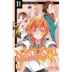 livre nisekoi - amours, mensonges et yakuzas! - tome 11 : le bouquet de fleurs