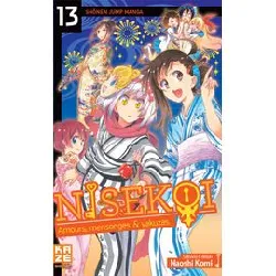 livre nisekoi - amours, mensonges et yakuzas! - tome 13 : soulagement