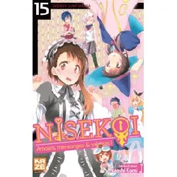 livre nisekoi - amours, mensonges et yakuzas! - tome 15 : miss bonyari