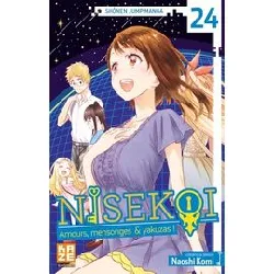 livre nisekoi - amours, mensonges et yakuzas! - tome 24
