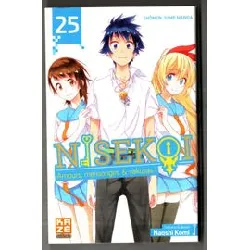 livre nisekoi - amours, mensonges et yakuzas! - tome 25 (fin)