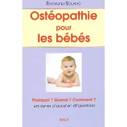 livre ostéopathie pour les bébés et les enfants