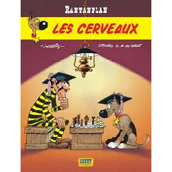 livre rantanplan - tome 10 - les cerveaux