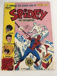 livre spidey n°4 le journal des jeunes fans de spider-man - lug novembre 1979