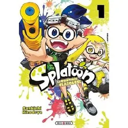 livre splatoon - la contrée clabousse - tome 1