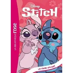 livre stitch !, tome 06 - la visite d'angel