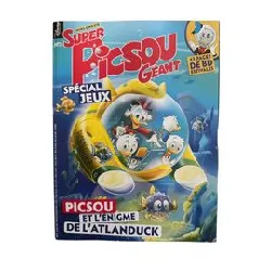 livre super picsou géant numéro 2 : picsou et l'énigme de l'atlanduck