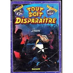 livre tout doit disparaître