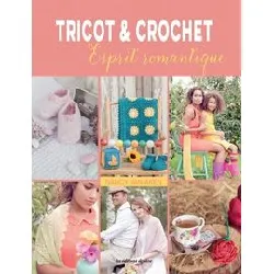 livre tricot & crochet - esprit romantique