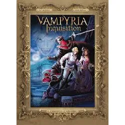 livre vampyria inquisition - tome 1 - l'inquisiteur et son ombre