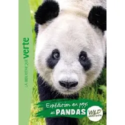 livre wild immersion - tome 8 - expédition au pays des pandas