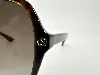 lunettes de soleil gucci gg0092s oversize femme monture écaille verres marron dégradés