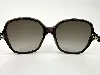 lunettes de soleil gucci gg0092s oversize femme monture écaille verres marron dégradés