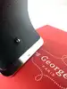 manchette/ bracelet les georgettes en cuir reversible paillettes