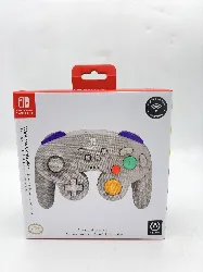 manette nintendo switch powera sans fil style gamecube -  gris
