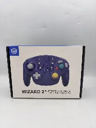 manette pour nintendo switch sans fil - nyxi wizard 2 - style gamecube - violet