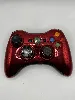 manette xbox 360 sans fil rouge métalisé