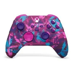 microsoft xbox wireless controller - heart breaker special edition bleu, rose, violet bluetooth manette de jeu analogique/numériqu