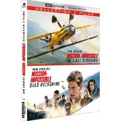 mission : impossible - dead reckoning + the final reckoning - 4k ultra hd + blu - ray bonus