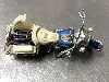 moto miniature 1/15 - polistil harley davidson ms101