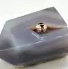 pandora charm en forme de fleur de magnolia rose avec cristal rose poudré