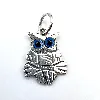 pendentif en argent chouette argent 925 millième (22 ct) 2,65 g