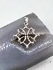 pendentif en argent croix occitane argent 925 millième (22 ct) 3,06g