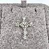 pendentif en argent en forme de croix avec cristal argent 925 millième (22 ct) 1,48g