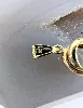 pendentif or 3 anneaux entrelacés  or 750 millième (18 ct) 0,97g