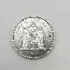 pièce 50 francs hercule 1976 argent 900 millième 30,02g