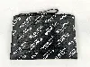 pochette kenzo en cuir noir kenzogram