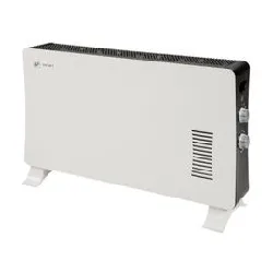 radiateur convecteur mobile turbo 2 vitesses + ventilation integrée 2000w chauffage d'appoint