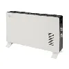 radiateur convecteur mobile turbo 2 vitesses + ventilation integrée 2000w chauffage d'appoint