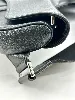sac crossbody christian dior en cuir grainé noir modèle saddle