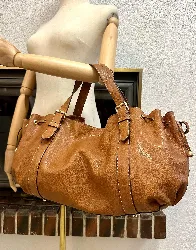 sac gerard darel 24h en cuir camel