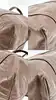 sac vanessa bruno zippy en cuir taupe avec bandoulière