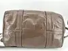 sac vanessa bruno zippy en cuir taupe avec bandoulière