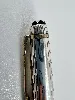stylo bille montblanc meisterstuck solitaire en argent et métal doré