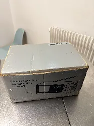 televiseur noir et blanc avec radio reveil 4 1/2 - p592 - noir