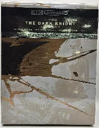 the dark knight trilogy : batman begins + the dark knight + the dark knight rises - 4k ultra hd + blu - ray - coffret métal + boît
