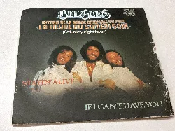 vinyle bee gees - stayin' alive (1977, france)