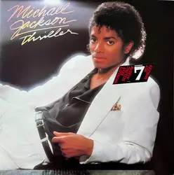 vinyle michael jackson - thriller (1982)
