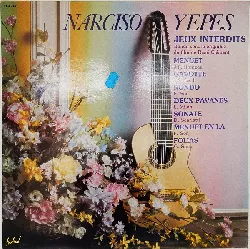 vinyle narciso yepes - jeux interdits - bande sonore originale du film de rené clément (1981)