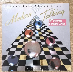 vinyle vinyle modern talking - let's talk about love - the 2nd album (1985-10-00, germany)