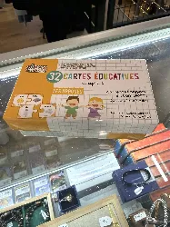 32 cartes éducatives apprentissage de l'anglais jeux 2 mômes les couleurs