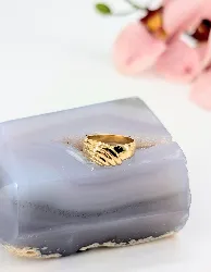 bague bandeau or 750 millième (18 ct) 3,21g